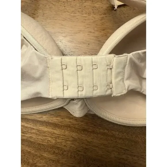 Chantelle 2196 Nude Bra 36DD Underwire Lightly Lined Convertible Racerback EUC - Picture 3 of 6